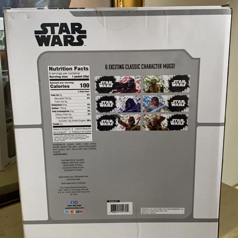 Star⚔️🌌 Wars Limited Edition 2021 6 Mugs Gift Set - Picture 9 of 12